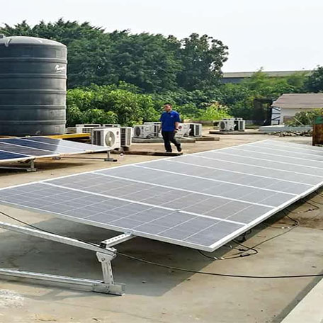 Sistema de energía solar fuera de la red de 30 KW en Yakarta, Indonesia