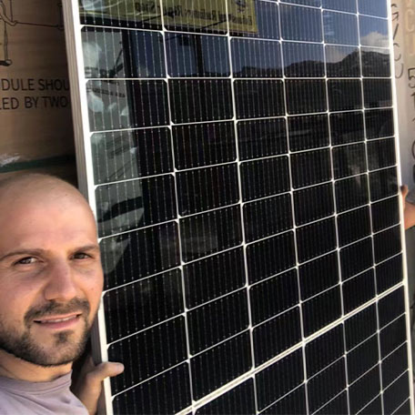 Mayoristas en el Líbano compraron contenedores de paneles solares de 40HQ