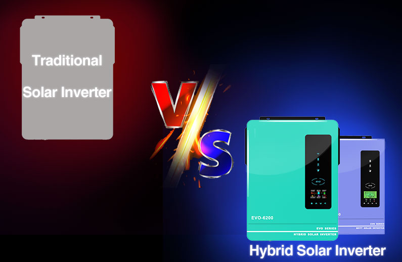 ¿Cuál es la diferencia entre inversor solar e inversor solar híbrido?