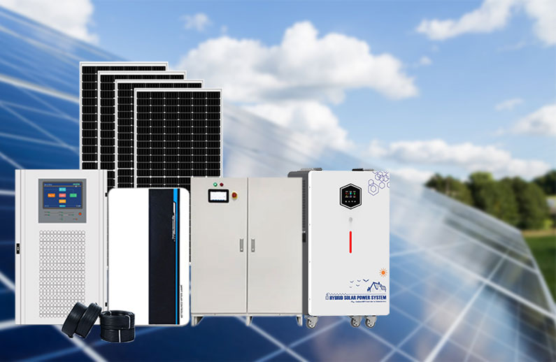 El desarrollo inteligente de sistemas de energía solar con baterías de litio