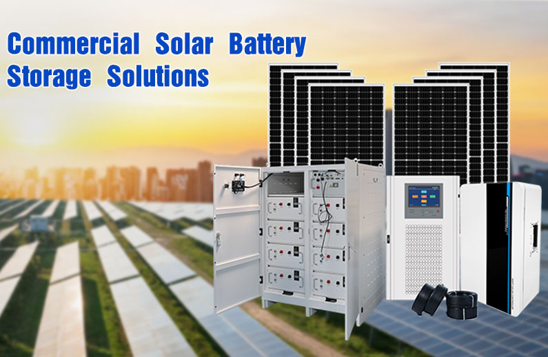 Guía completa de soluciones comerciales de almacenamiento de baterías solares