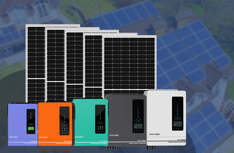 ¿Cuál es la aplicación del inversor solar híbrido?