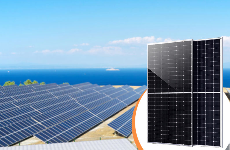 ¿Qué hace que la célula solar semicortada tipo P de 550 W sea ideal para paneles solares de alta eficiencia?