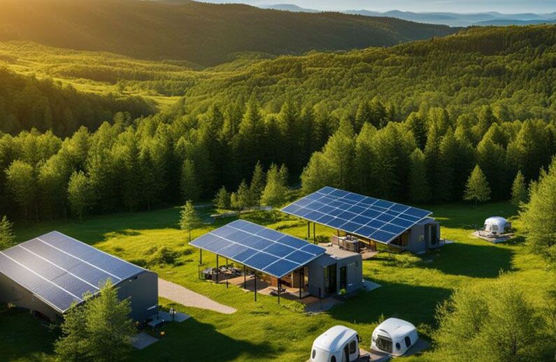 ¿Cuánto almacenamiento solar necesita para un viaje de campamento de vacaciones?