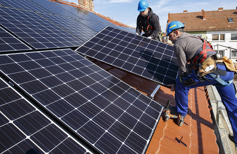 ¿Qué constituye un sistema solar todo en uno?